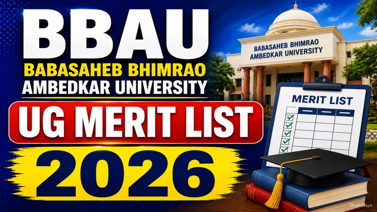 BBAU UG Merit List 2026 Out – Direct Link to Download PDF Online @ bbau.ac.in