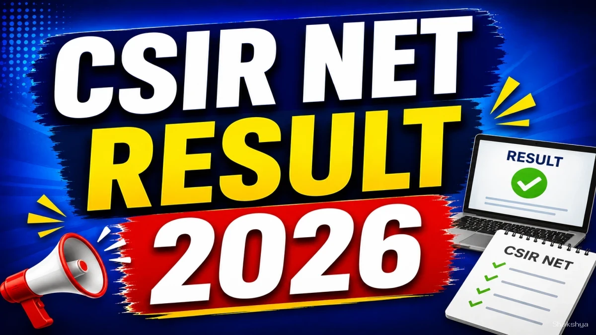 CSIR NET Result 2026 Out - Check June Scorecard & Marks @ csirnet.nta.nic.in CSIR NET Result 2026 Out - Check June Scorecard & Marks @ csirnet.nta.nic.in
