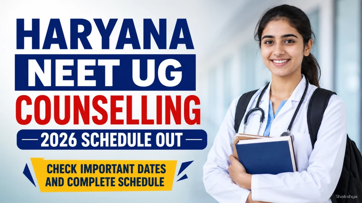 Haryana NEET UG Counselling 2026 - Round 1 Registration Dates, Fees & Eligibility at uhsrugcounselling.com Haryana NEET UG Counselling 2026 - Round 1 Registration Dates, Fees & Eligibility at uhsrugcounselling.com