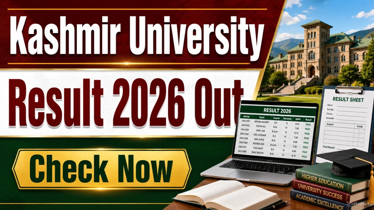 Kashmir University Result 2026 Out - Check Latest UG & PG Results at uok.edu.in Kashmir University Result 2026 Out - Check Latest UG & PG Results at uok.edu.in
