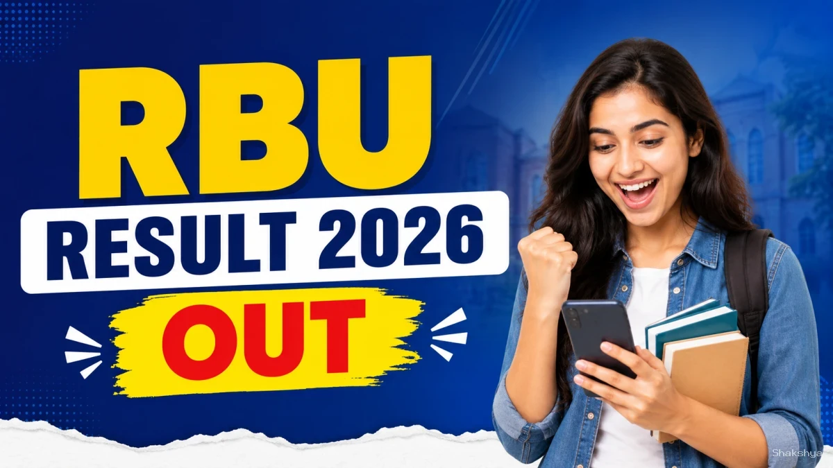 RBU Result 2026 Out - Check B.A., B.A. (Fine Arts), M.A. and B.Ed. Semester Results at rbu.ac.in RBU Result 2026 Out - Check B.A., B.A. (Fine Arts), M.A. and B.Ed. Semester Results at rbu.ac.in