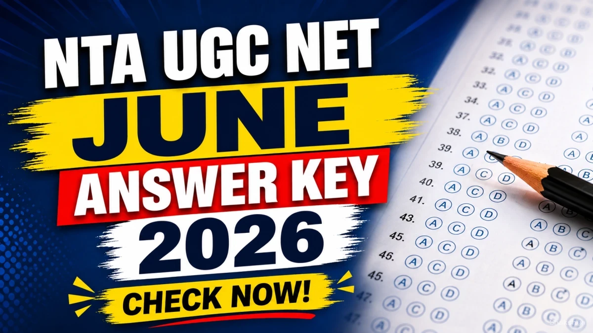 NTA UGC NET June Answer Key 2026 Out - Direct Link to Check PDF @ nta.ac.in NTA UGC NET June Answer Key 2026 Out - Direct Link to Check PDF @ nta.ac.in