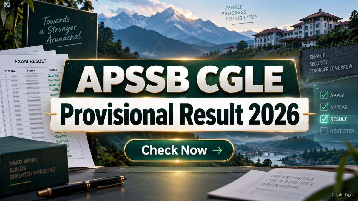APSSB CGLE Provisional Result 2026 Out - Check Personal Assistant and Librarian Result PDF at apssb.nic.in APSSB CGLE Provisional Result 2026 Out - Check Personal Assistant and Librarian Result PDF at apssb.nic.in