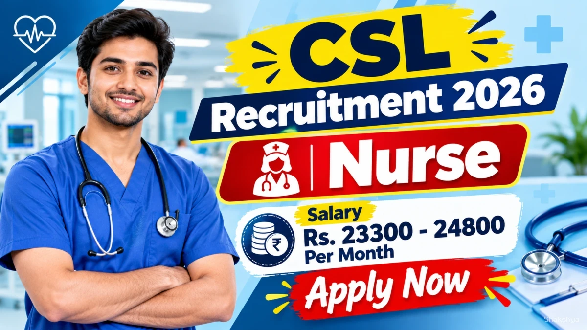 CSL Nurse Recruitment 2026 - Apply Online CSL Nurse Recruitment 2026 - Apply Online