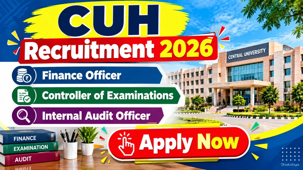 CUH Recruitment 2026 - Apply Online for Finance Officer, Internal Audit Officer and More Posts CUH Recruitment 2026 - Apply Online for Finance Officer, Internal Audit Officer and More Posts