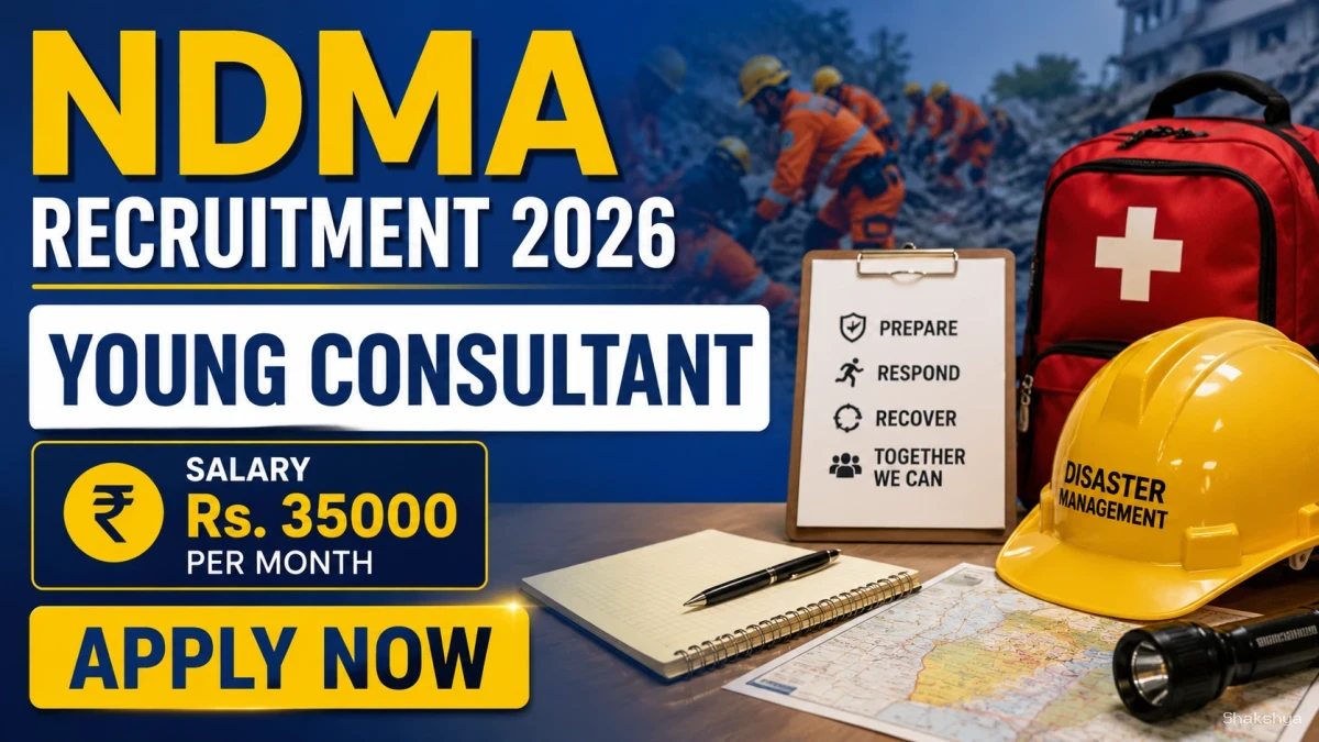 NDMA Young Consultant Recruitment 2026 - Apply Online NDMA Young Consultant Recruitment 2026 - Apply Online
