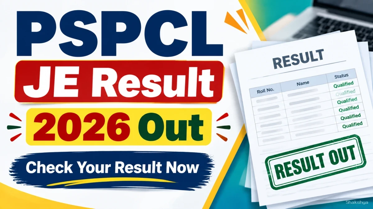 PSPCL JE Result 2026 Out - Download Junior Engineer (Electrical) Merit List PDF at pspscl.in PSPCL JE Result 2026 Out - Download Junior Engineer (Electrical) Merit List PDF at pspscl.in