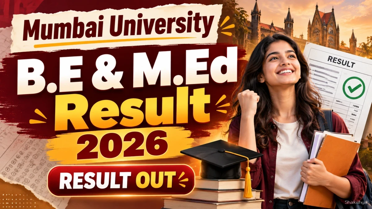 Mumbai University Result 2026 Out – Check UG & PG Result Online @ mu.ac.in