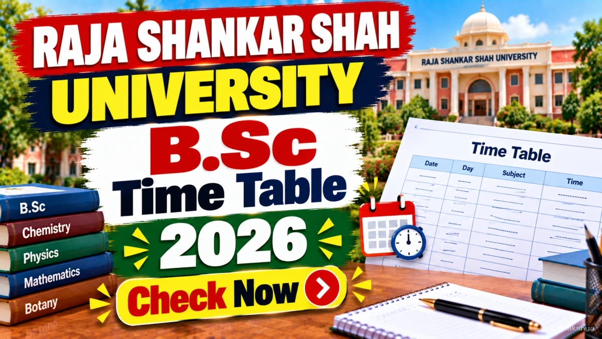 RSSU B.Sc Nursing Time Table 2026 Out – Download 1st Semester Exam Date Online @ cuc.ac.in