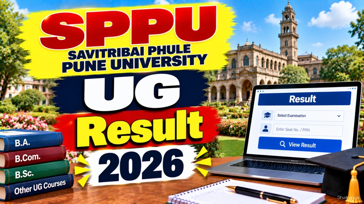 SPPU UG Result 2026 Out – Check BBA, BBA (CA) & B.Com Result Online @ unipune.ac.in